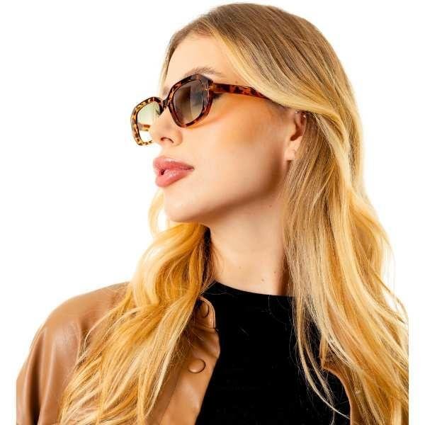 ÓCULOS DE SOL LELA JOIAS 2W1450 C5 CLASSICO - HASTES EM ACETATO ESTAMPADAS