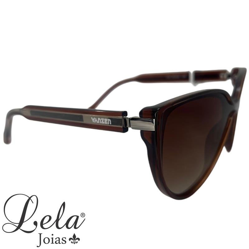 ÓCULOS VANZEN MARROM GATINHO