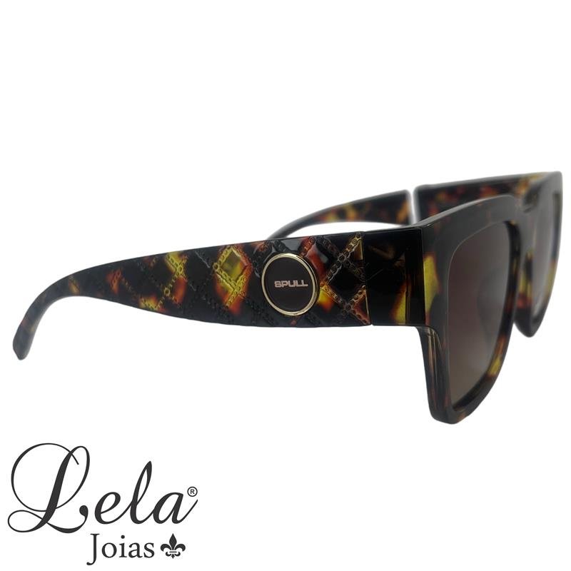 ÓCULOS SPULL LENTES MARRONS E HASTES CASCO DE TARTARUGA