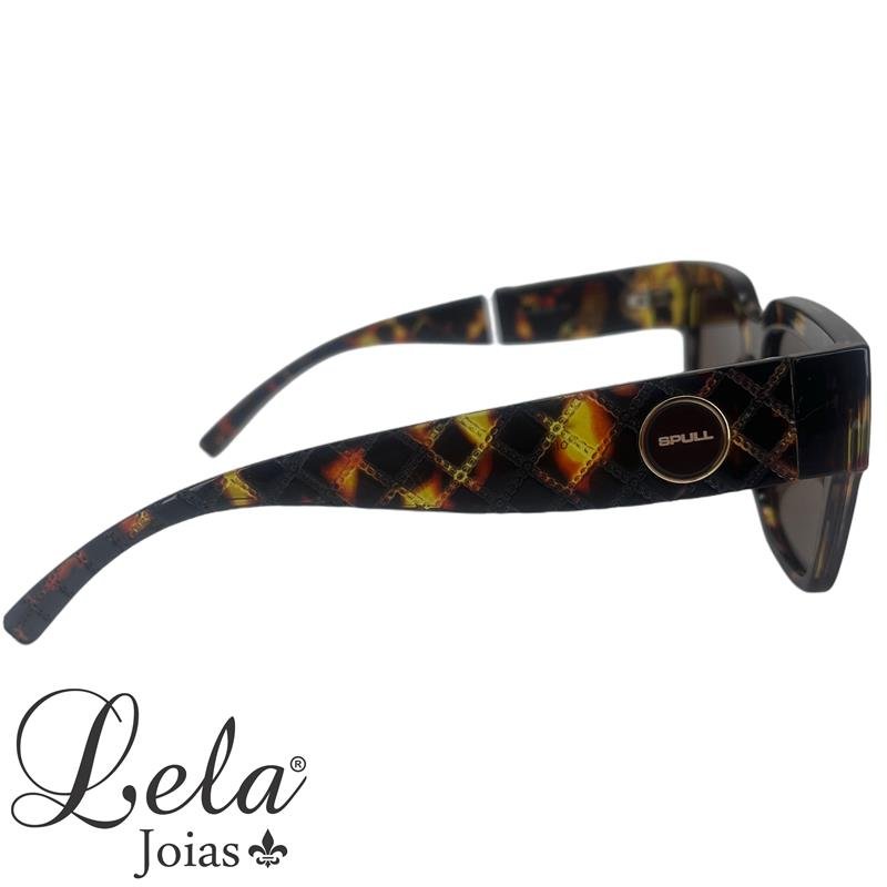 ÓCULOS SPULL LENTES MARRONS E HASTES CASCO DE TARTARUGA