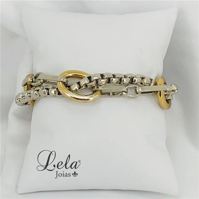 PULSEIRA MIX DE BANHOS EM NÍQUEL